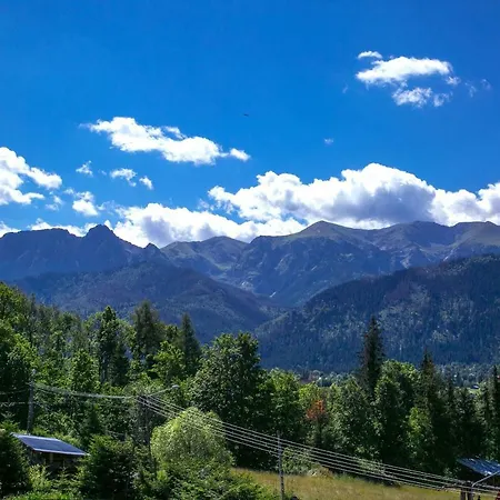 Apartament Szarotka Widok Na Tatry, Taras *